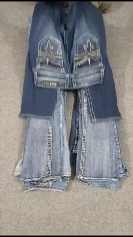 #330 Ladies Y2K Rockrevival Flared Jeans -17
