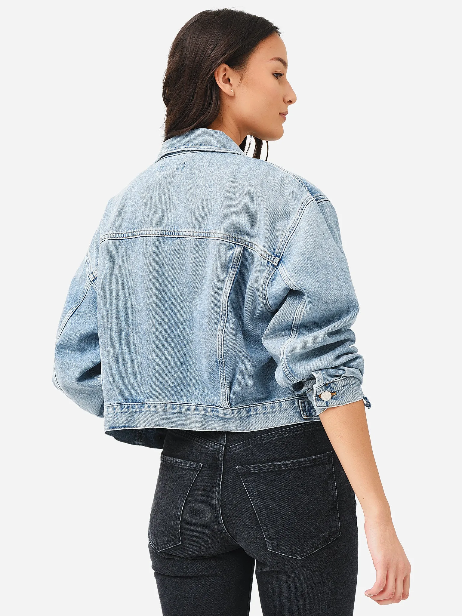 Agolde Women's Shrunken Charli Denim Jacket