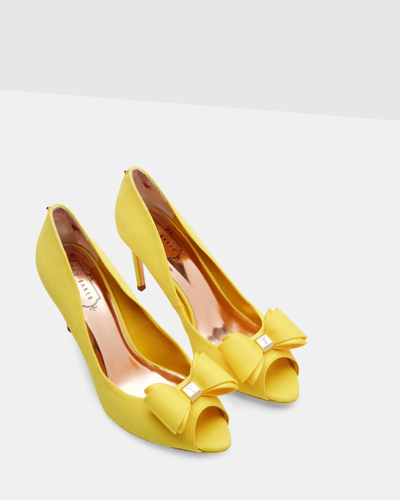 Alifair Bow Detail Peep-Toe Courts