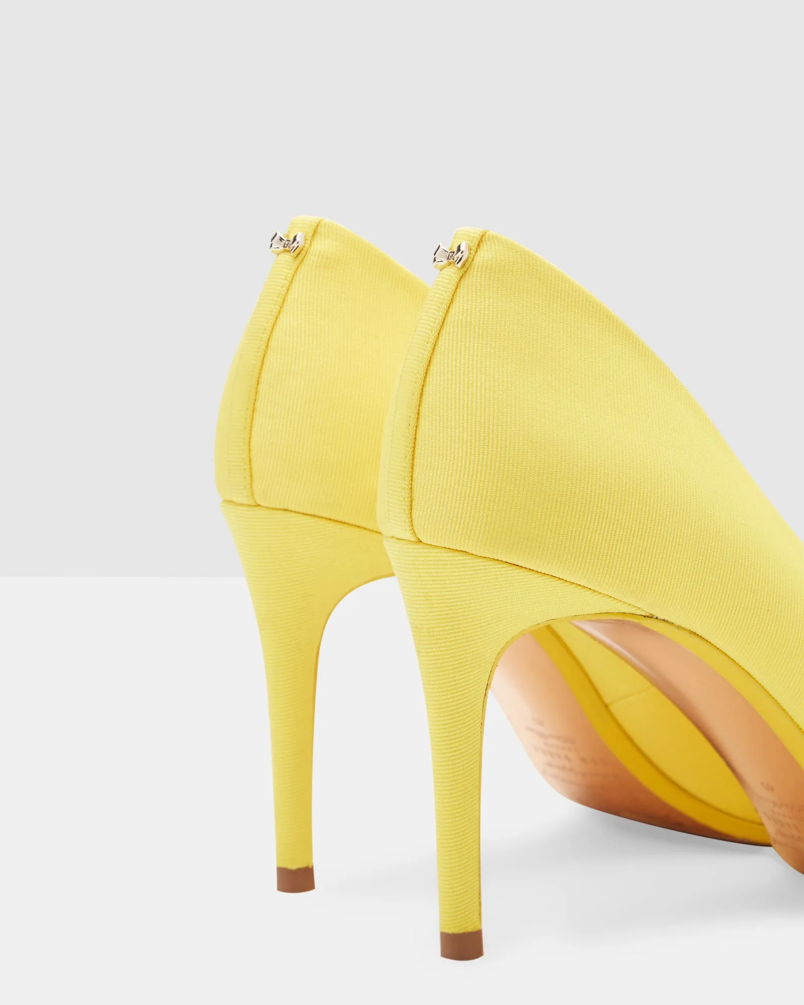 Alifair Bow Detail Peep-Toe Courts