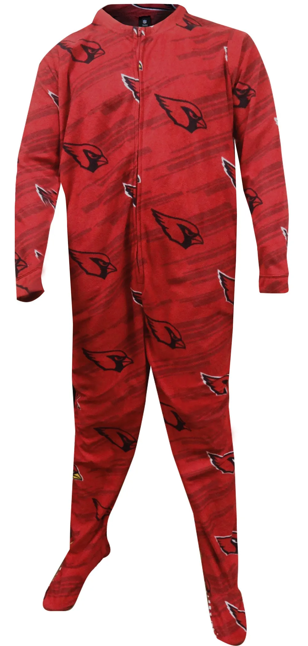 Arizona Cardinals One Piece Footie Pajama