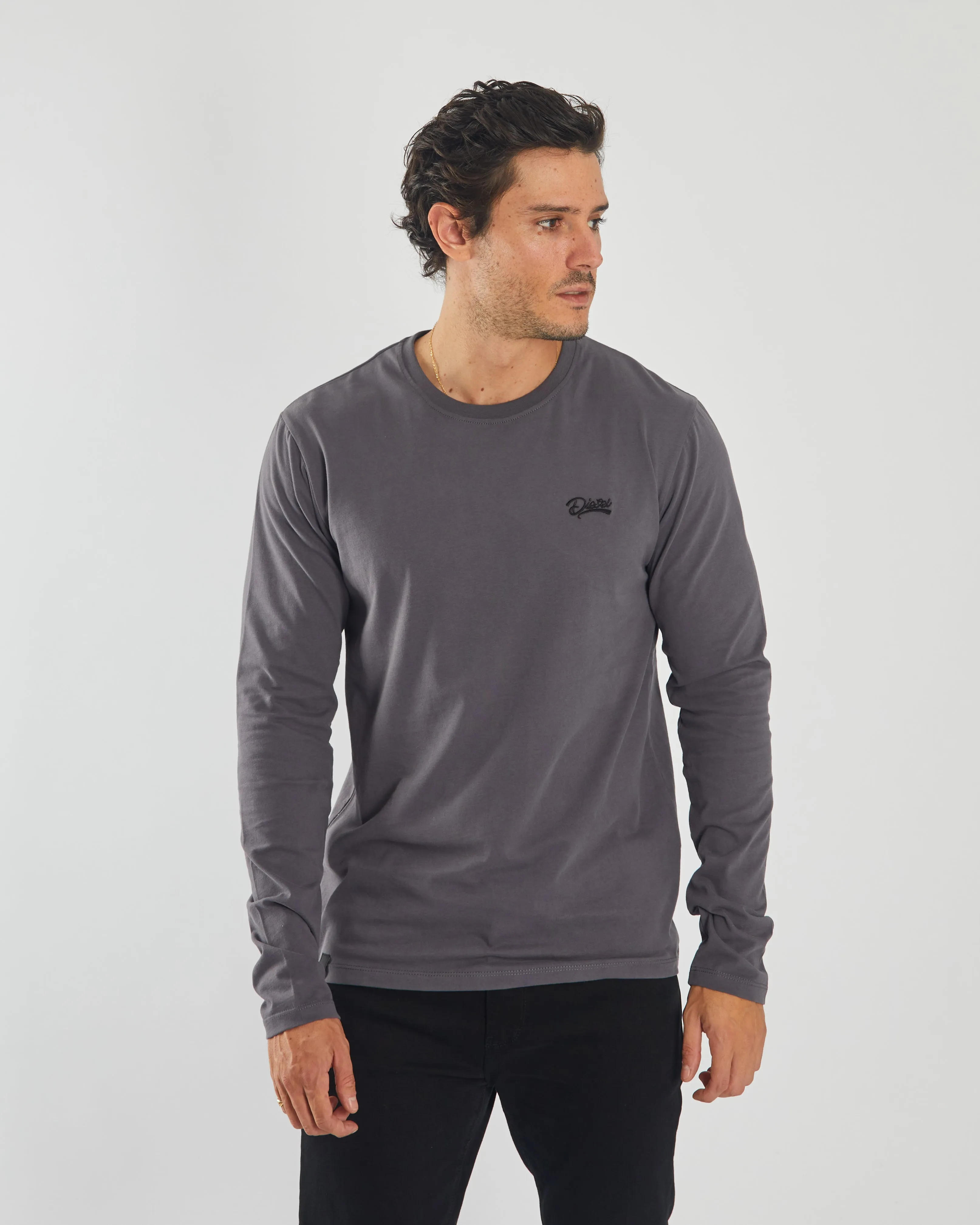 Basic Nilo  L/S Tee Scorpian Grey