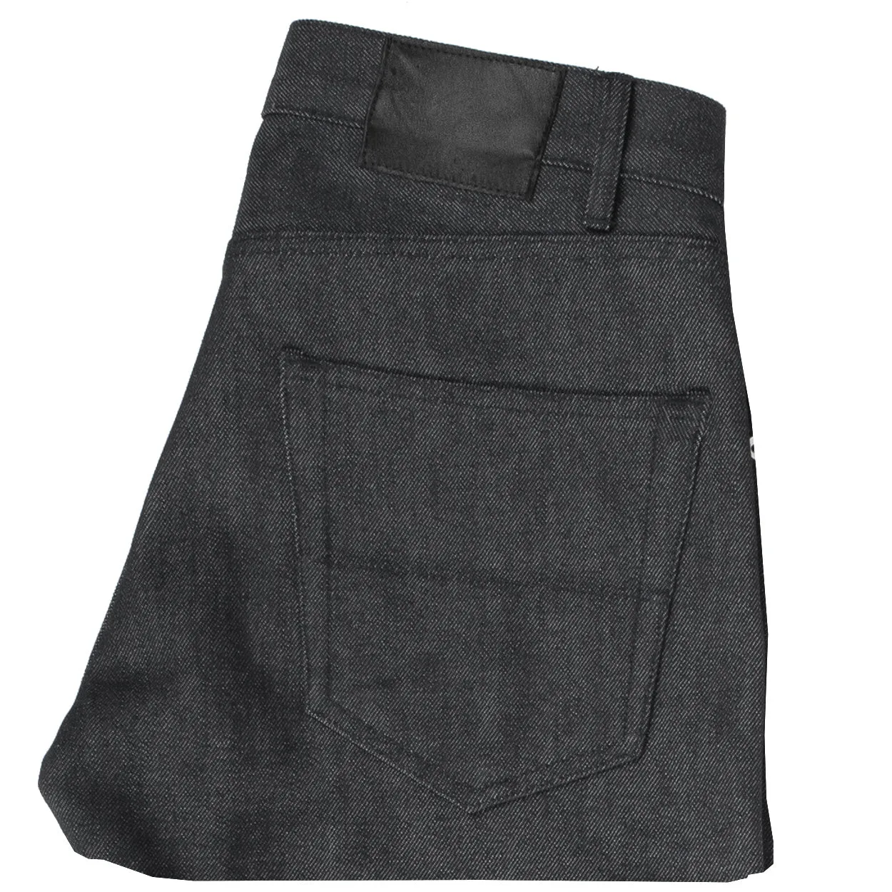 Billy Jeans // Charcoal ( Black Indigo )  Denim Adult Skinny Jeans - Small Batch