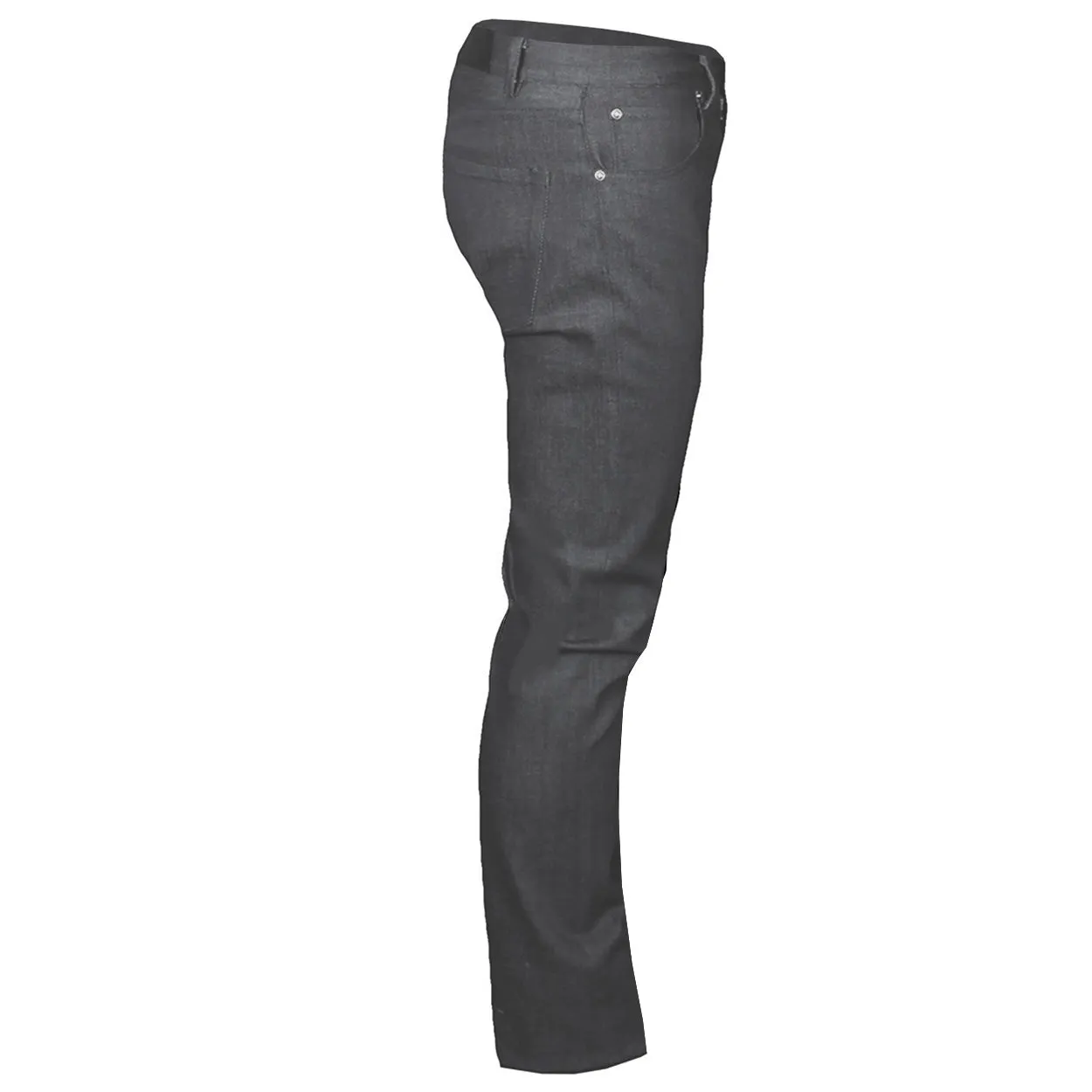 Billy Jeans // Charcoal ( Black Indigo )  Denim Adult Skinny Jeans - Small Batch