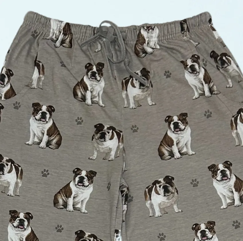 Bulldog Pajama Pants