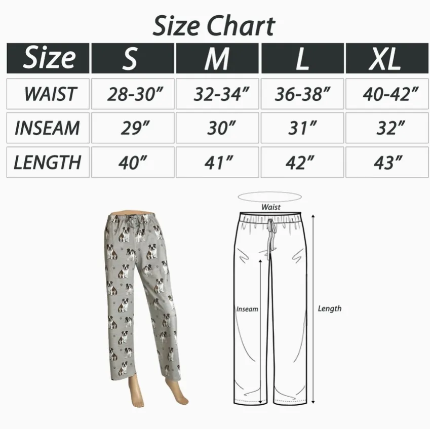 Bulldog Pajama Pants