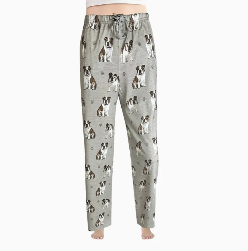 Bulldog Pajama Pants