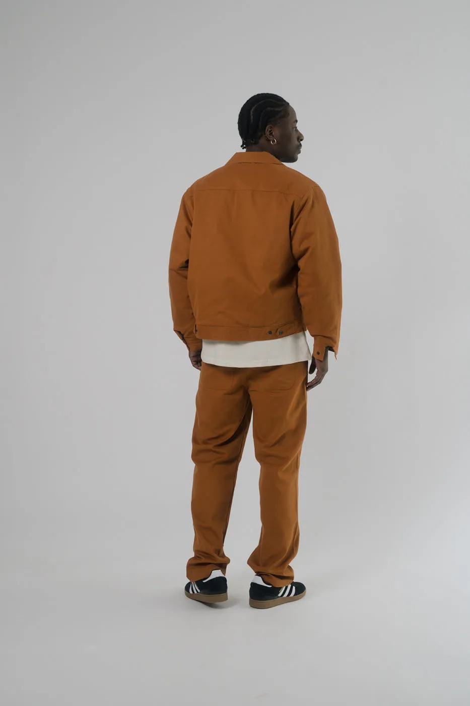 COUNTRY DOUBLE KNEE PANTS BRWN