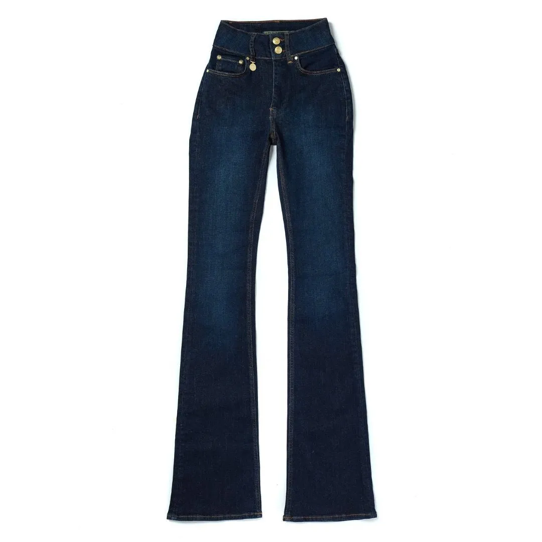 High Rise Flared Jean