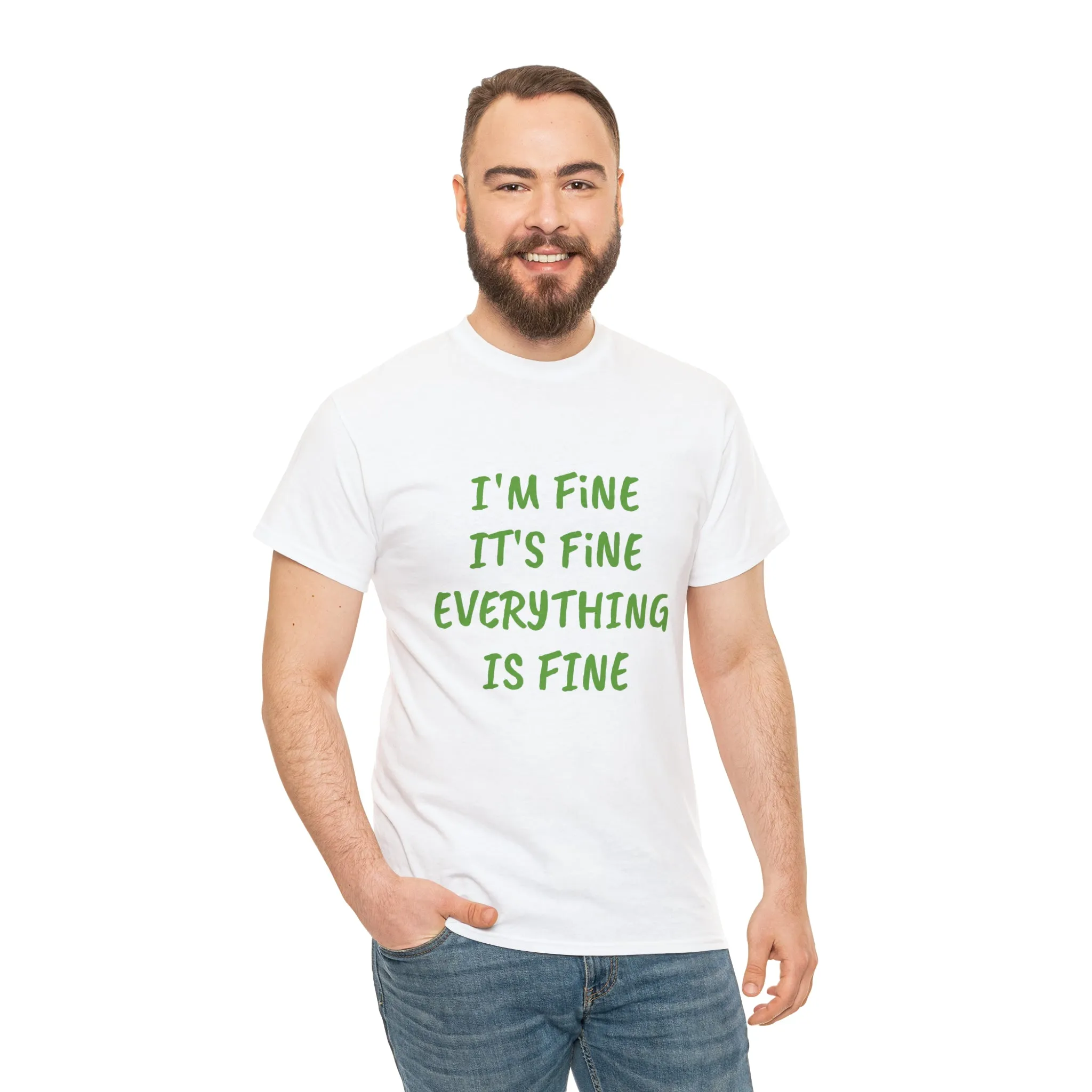It’s fine t-shirt