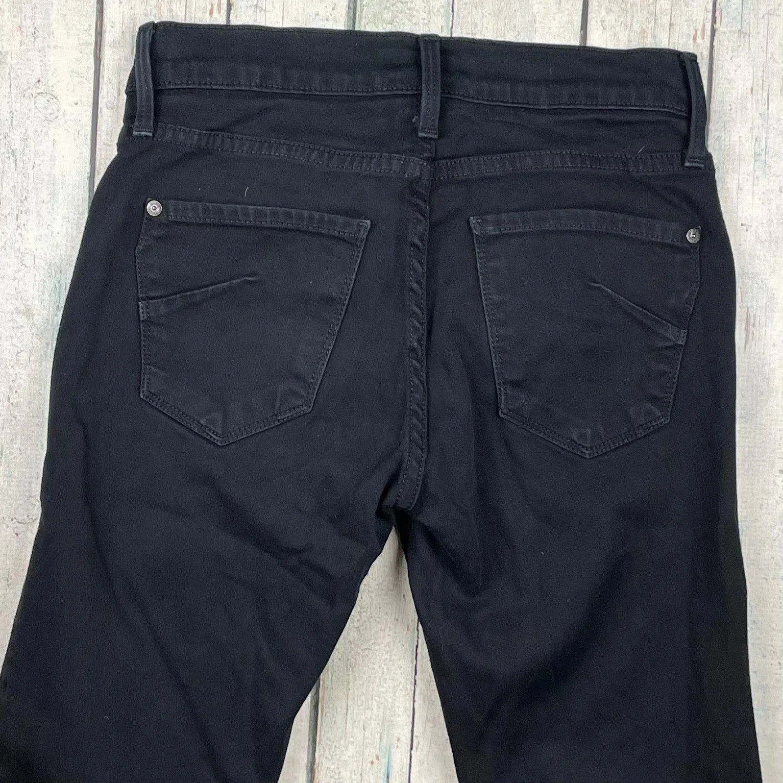 James Jeans Black 'Twiggy' Stretch Skinny Denim Jeans -Size 26