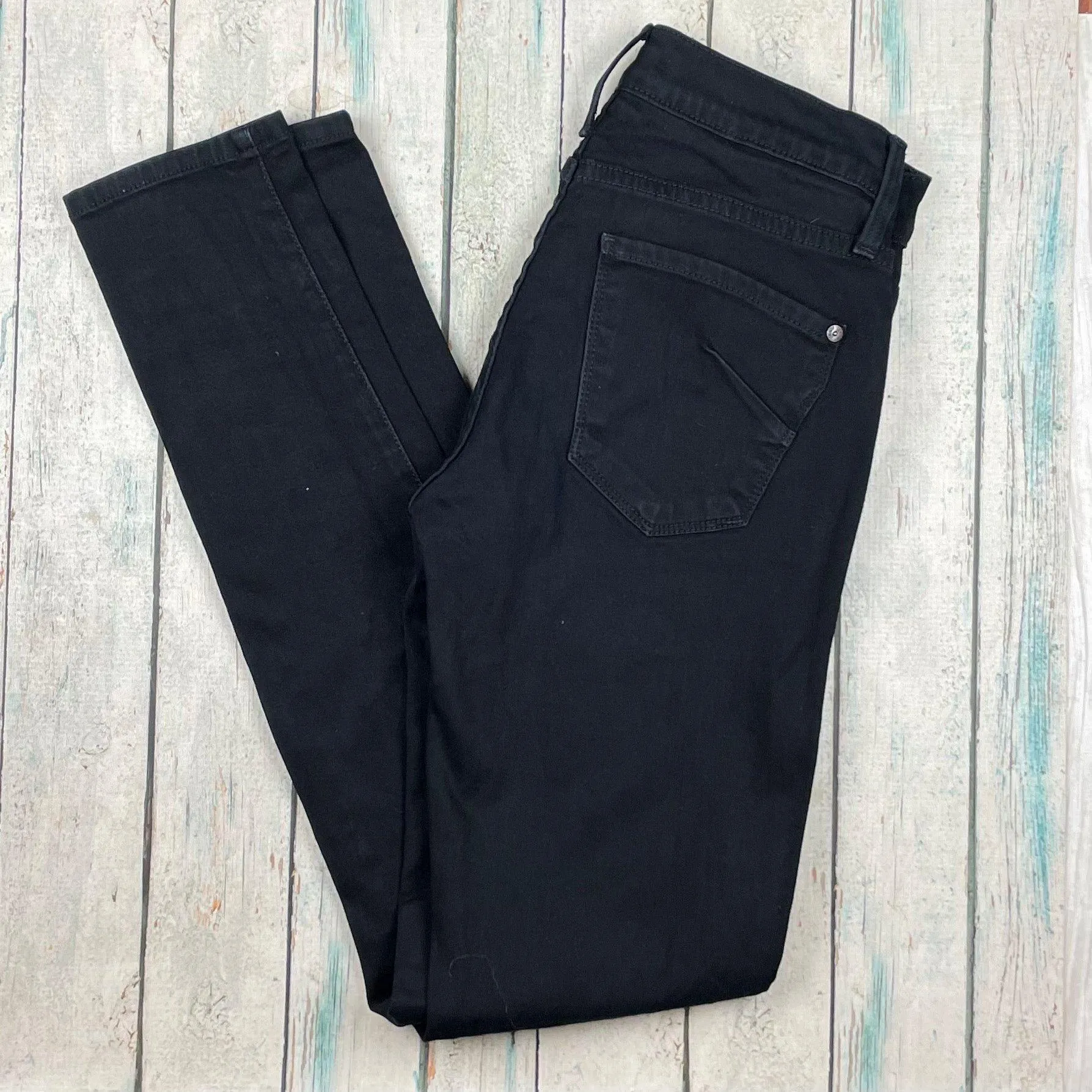 James Jeans Black 'Twiggy' Stretch Skinny Denim Jeans -Size 26