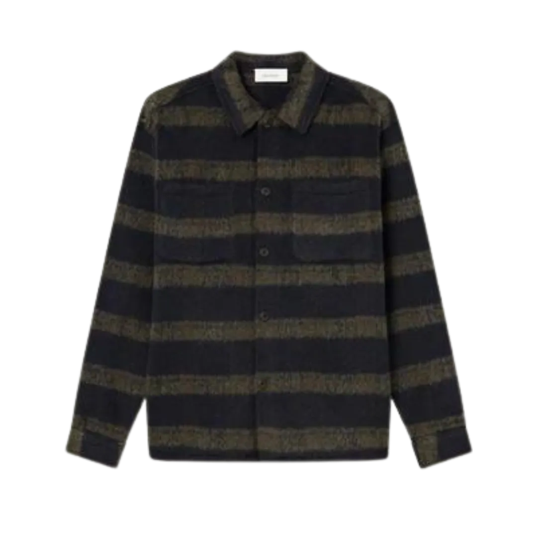 Jayce Overshirt 2.0 - Dark Navy & Raven