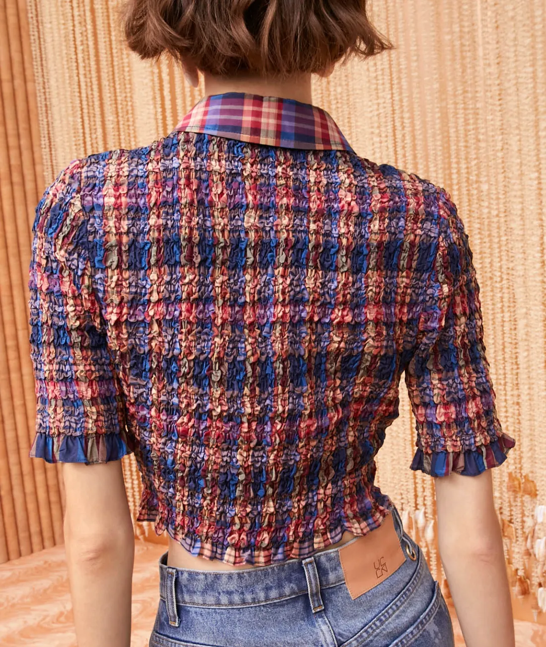 Jules Plaid Top