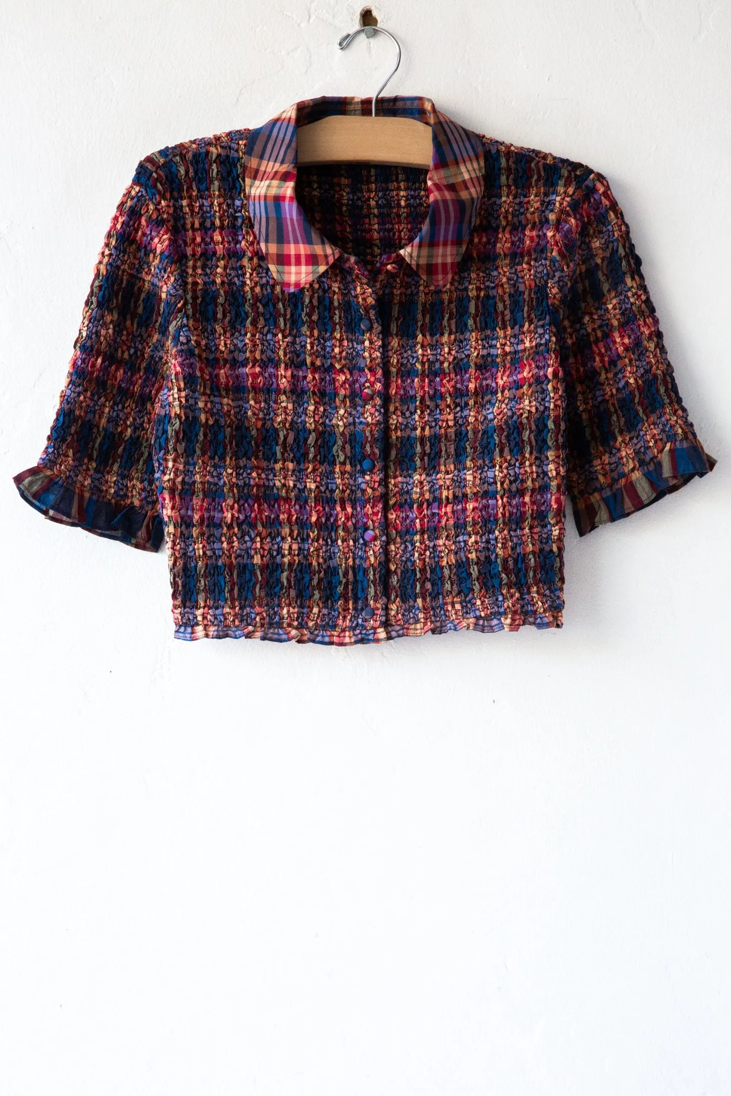 Jules Plaid Top