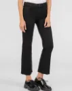 Kut Kelsey Mid Rise Ankle Flare Black