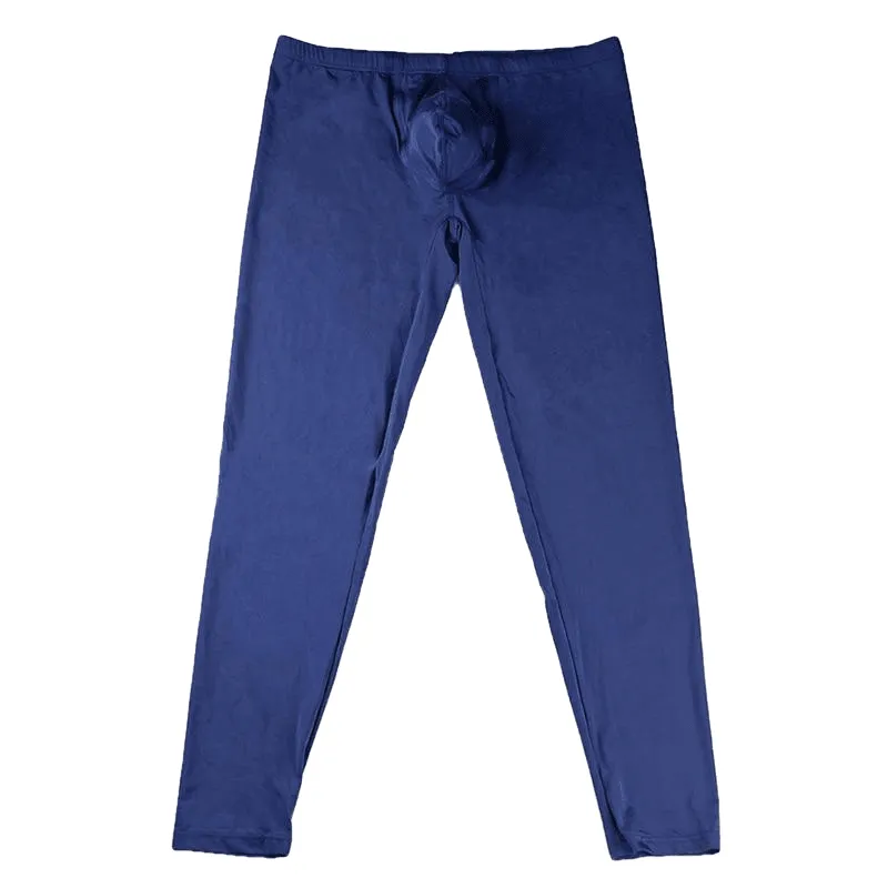 Male Sexy Ice Silk Transparent Pajama Bottoms