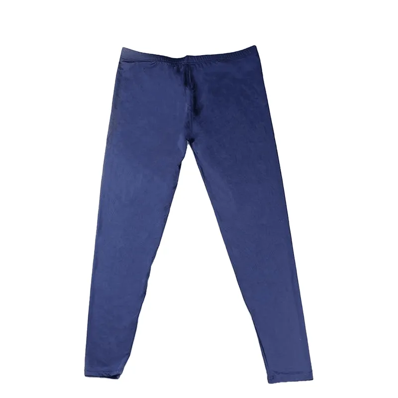 Male Sexy Ice Silk Transparent Pajama Bottoms