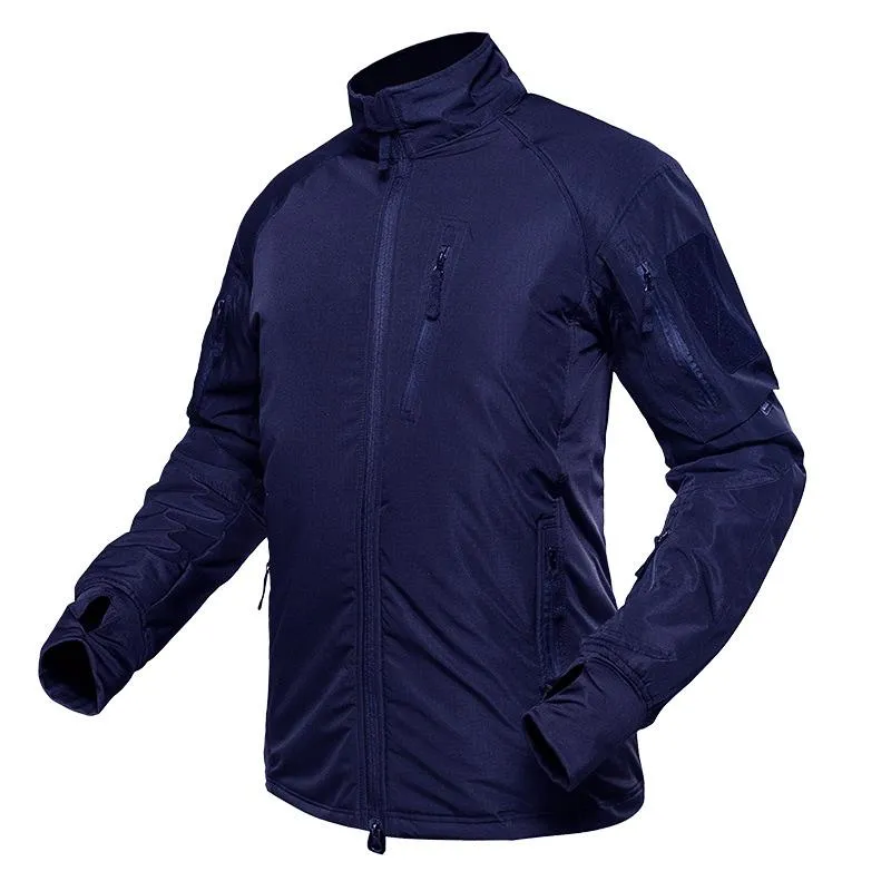 Men's Waterproof Hooded Tactical Windbreaker