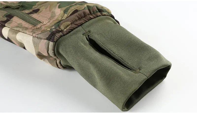 Men's Waterproof Hooded Tactical Windbreaker