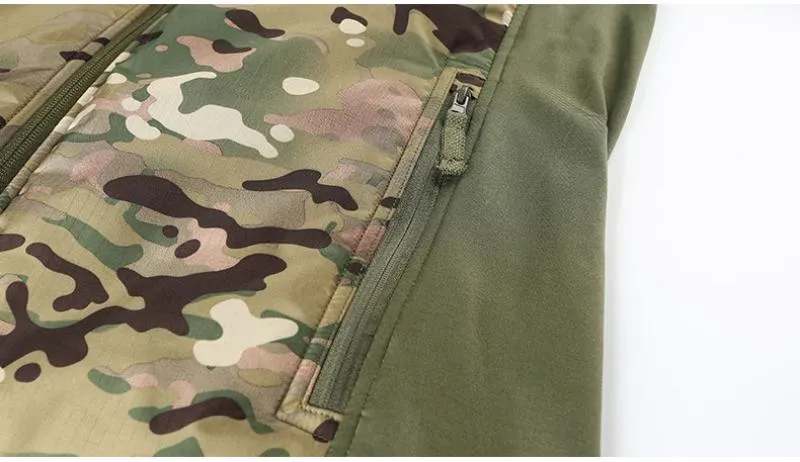 Men's Waterproof Hooded Tactical Windbreaker