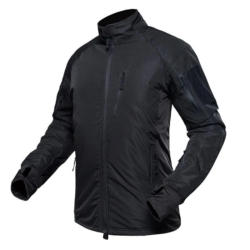 Men's Waterproof Hooded Tactical Windbreaker