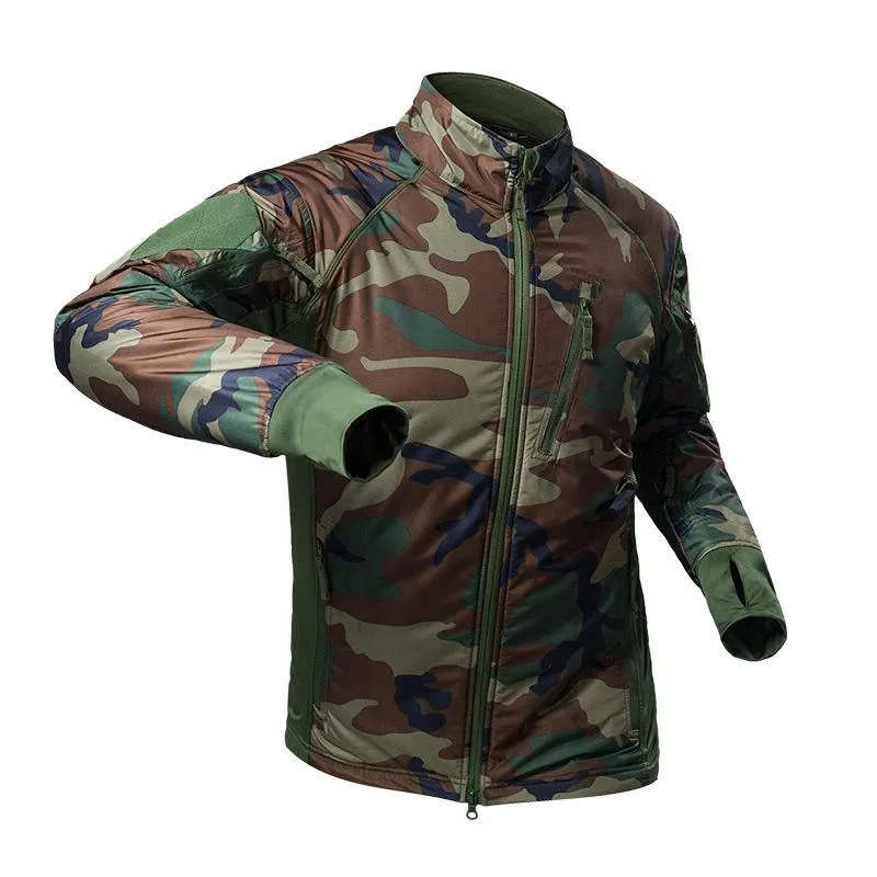 Men's Waterproof Hooded Tactical Windbreaker