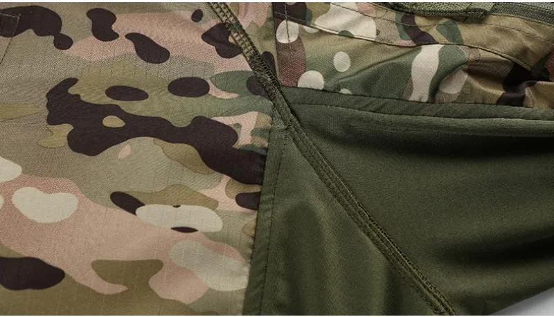 Men's Waterproof Hooded Tactical Windbreaker