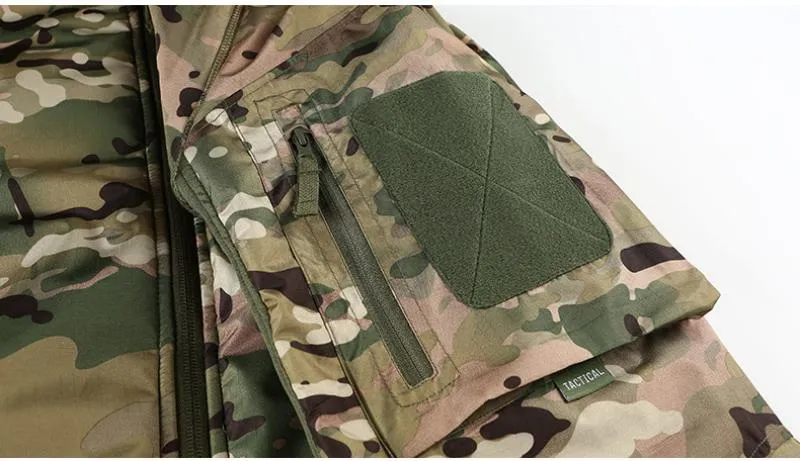 Men's Waterproof Hooded Tactical Windbreaker