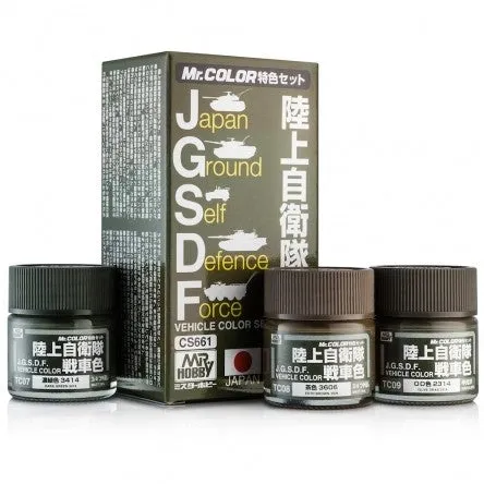 Mr. Color - Tank Colors For J.G.S.D.F. Color Set CS661
