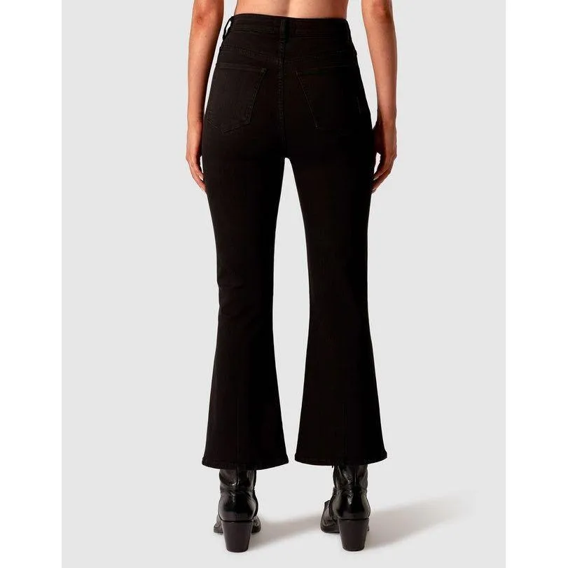NEUW 'Debbie Crop 'Black Denim Jeans - Size 8
