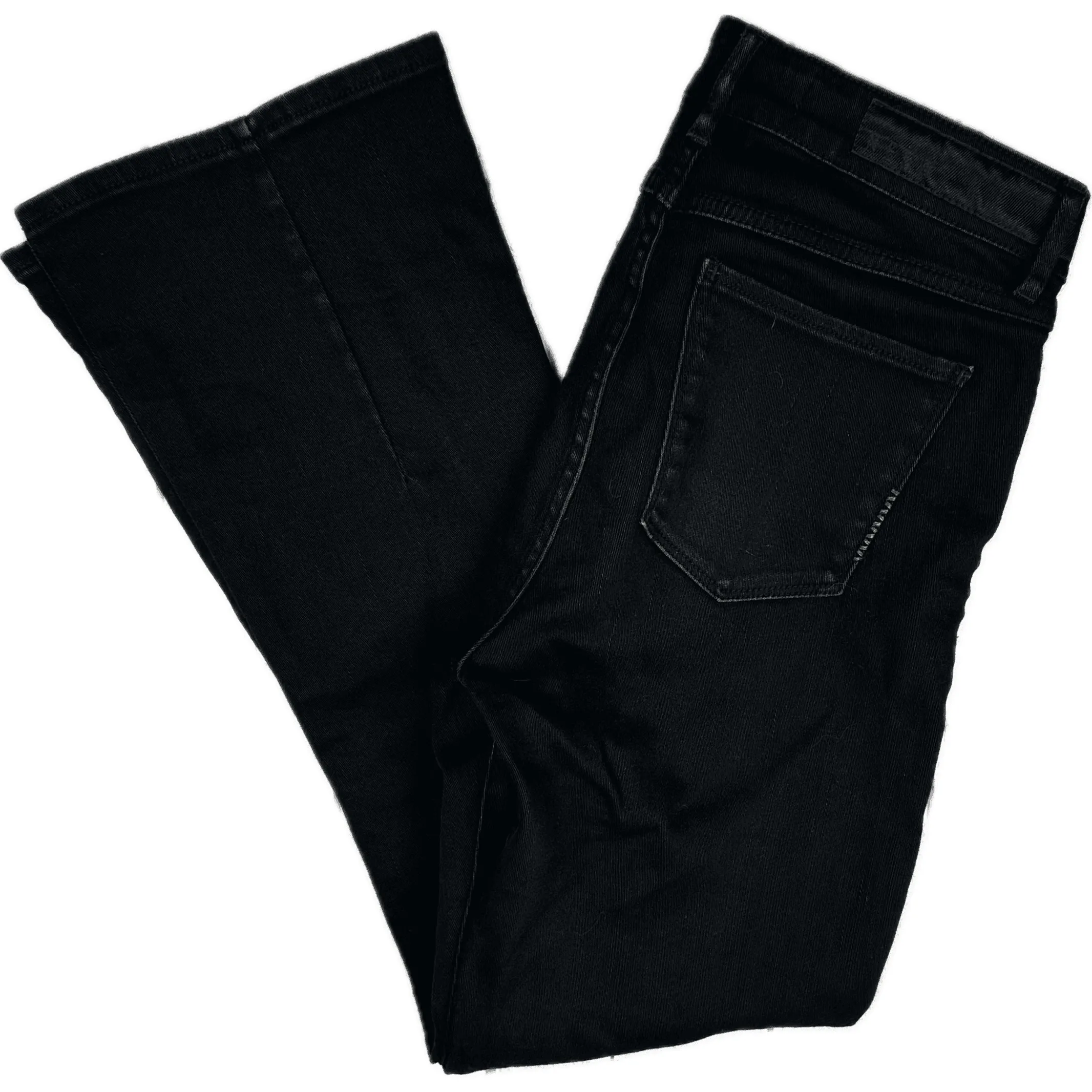 NEUW 'Debbie Crop 'Black Denim Jeans - Size 8