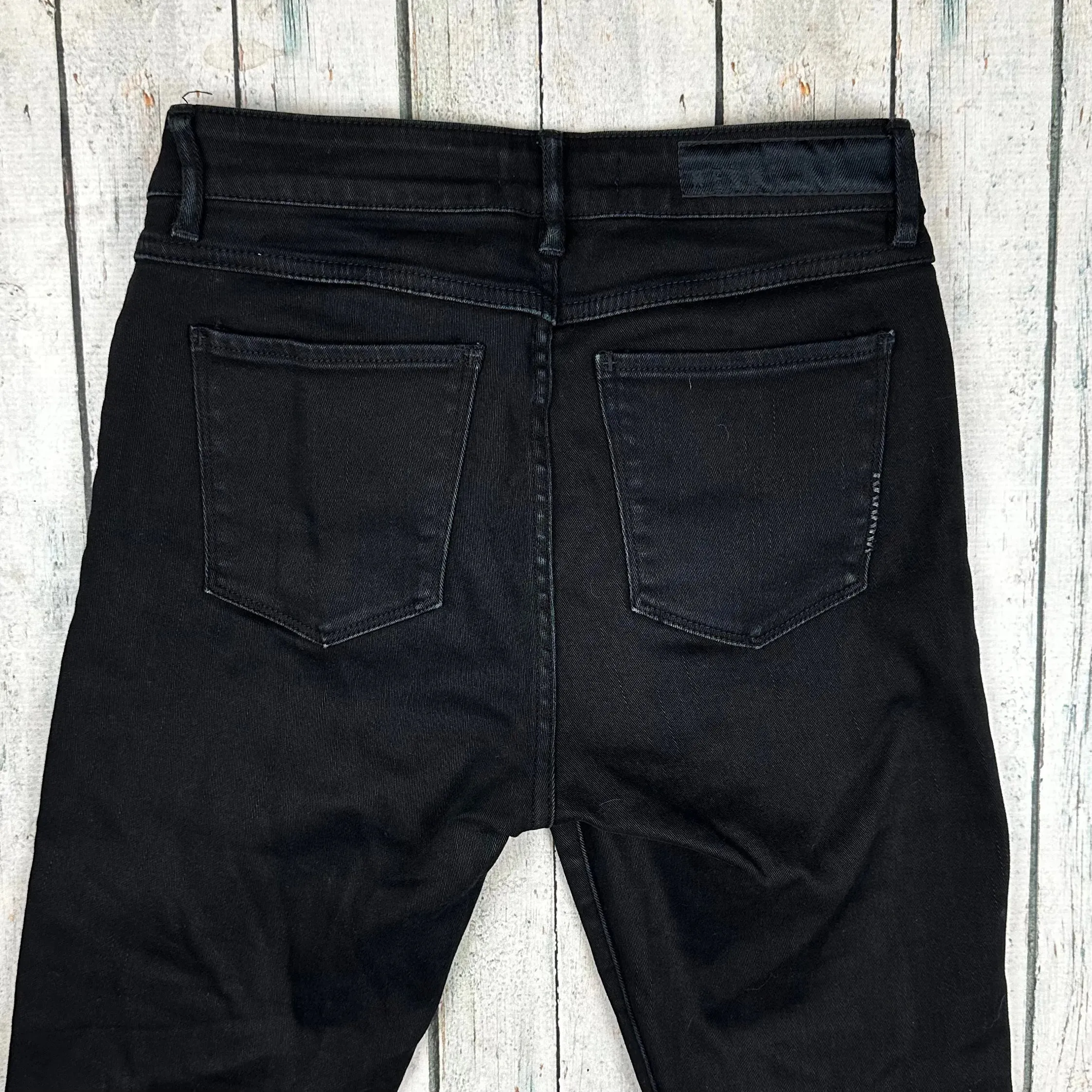 NEUW 'Debbie Crop 'Black Denim Jeans - Size 8