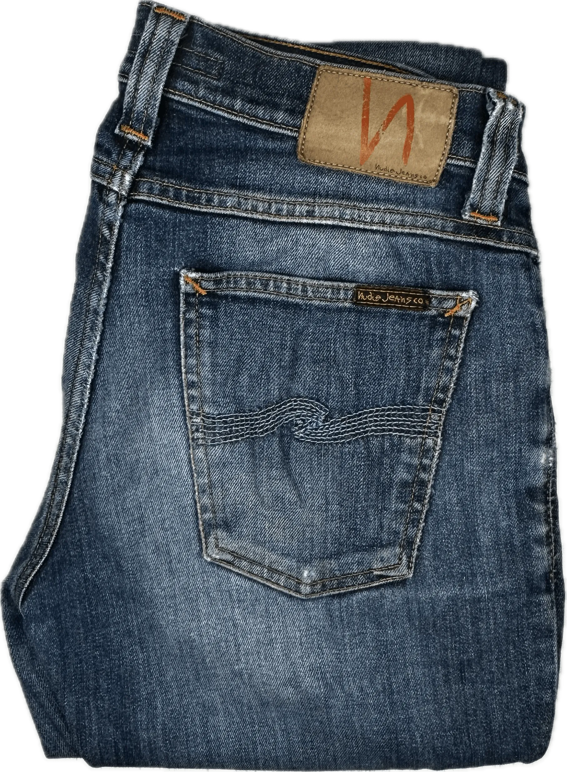 Nudie Jeans Co. 'Tube Kelly' Organic Dark Indigo Jeans - Size 28/32