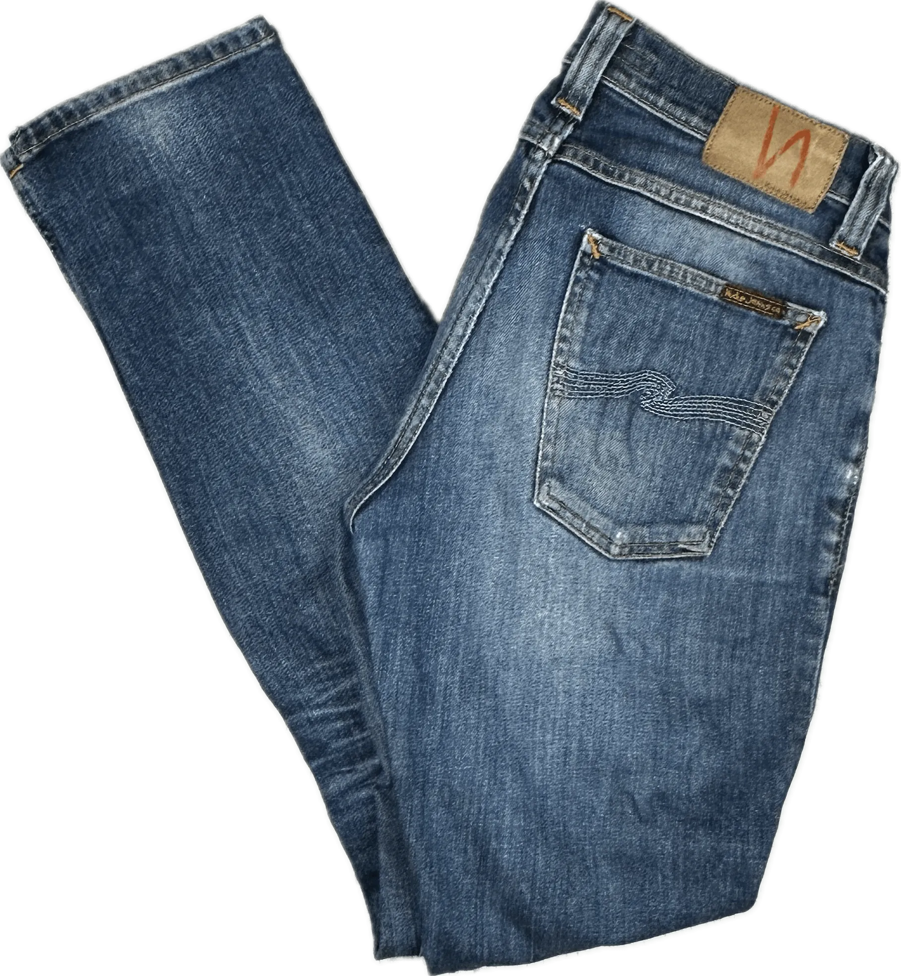Nudie Jeans Co. 'Tube Kelly' Organic Dark Indigo Jeans - Size 28/32