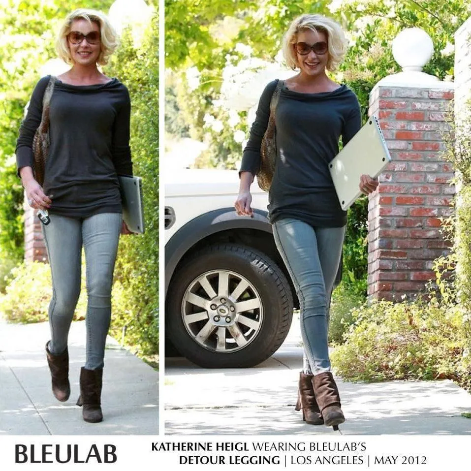 NWT - Bleulab USA ‘Detour’ Reversible Heather Green Jeans -Size 30