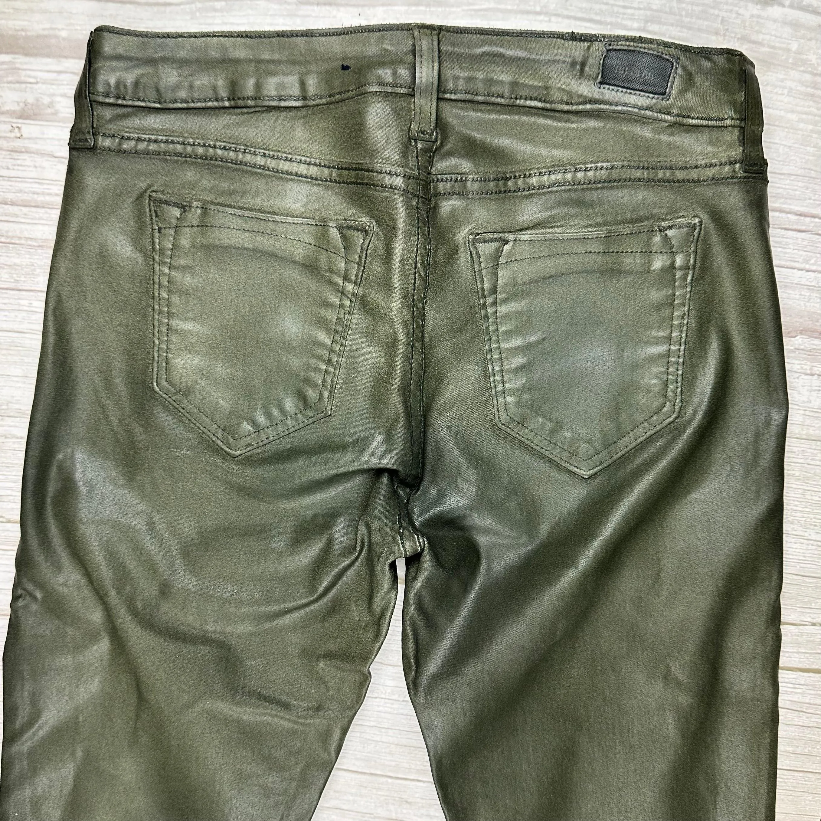 NWT - Bleulab USA ‘Detour’ Reversible Heather Green Jeans -Size 30
