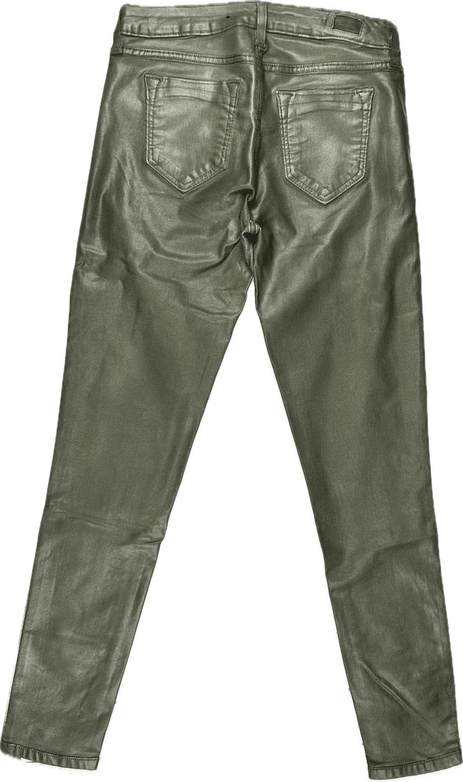 NWT - Bleulab USA ‘Detour’ Reversible Heather Green Jeans -Size 30