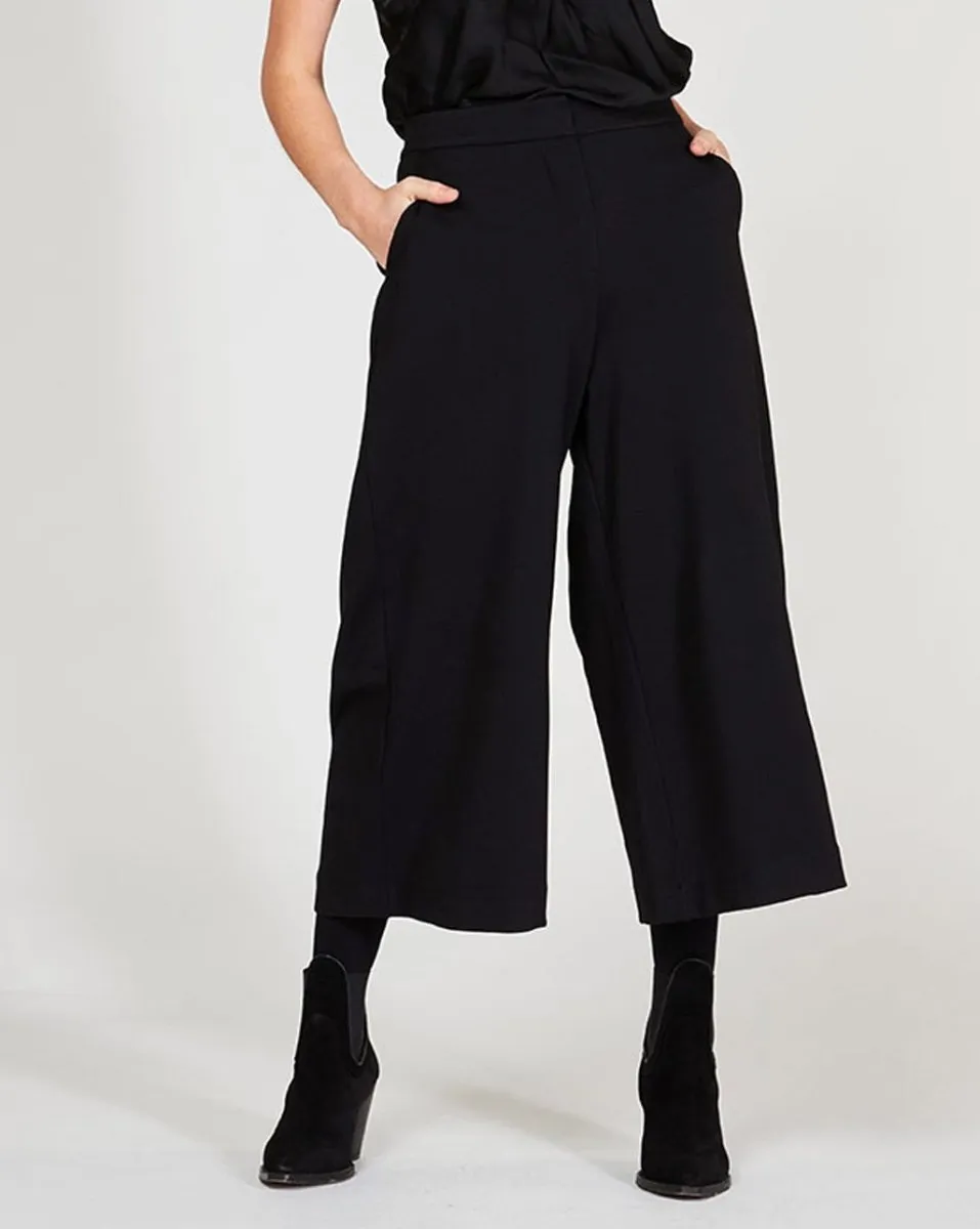 Pleated Wide Leg Trousers