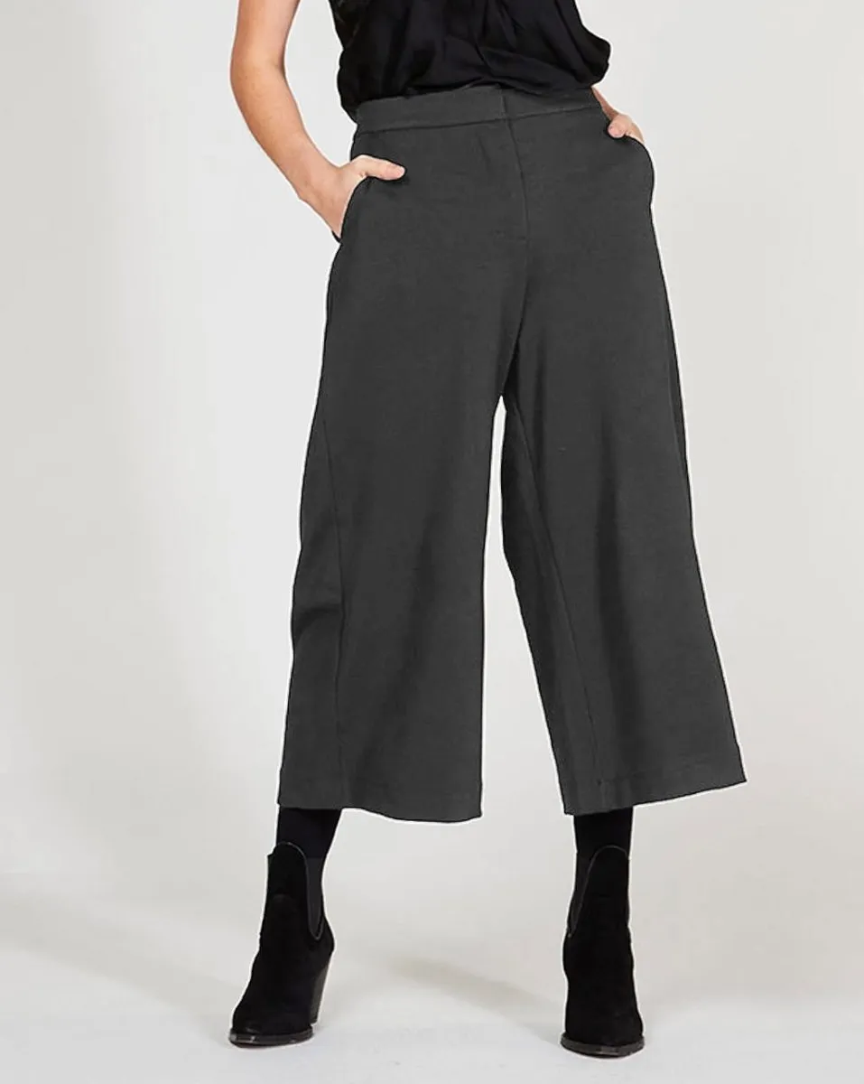 Pleated Wide Leg Trousers