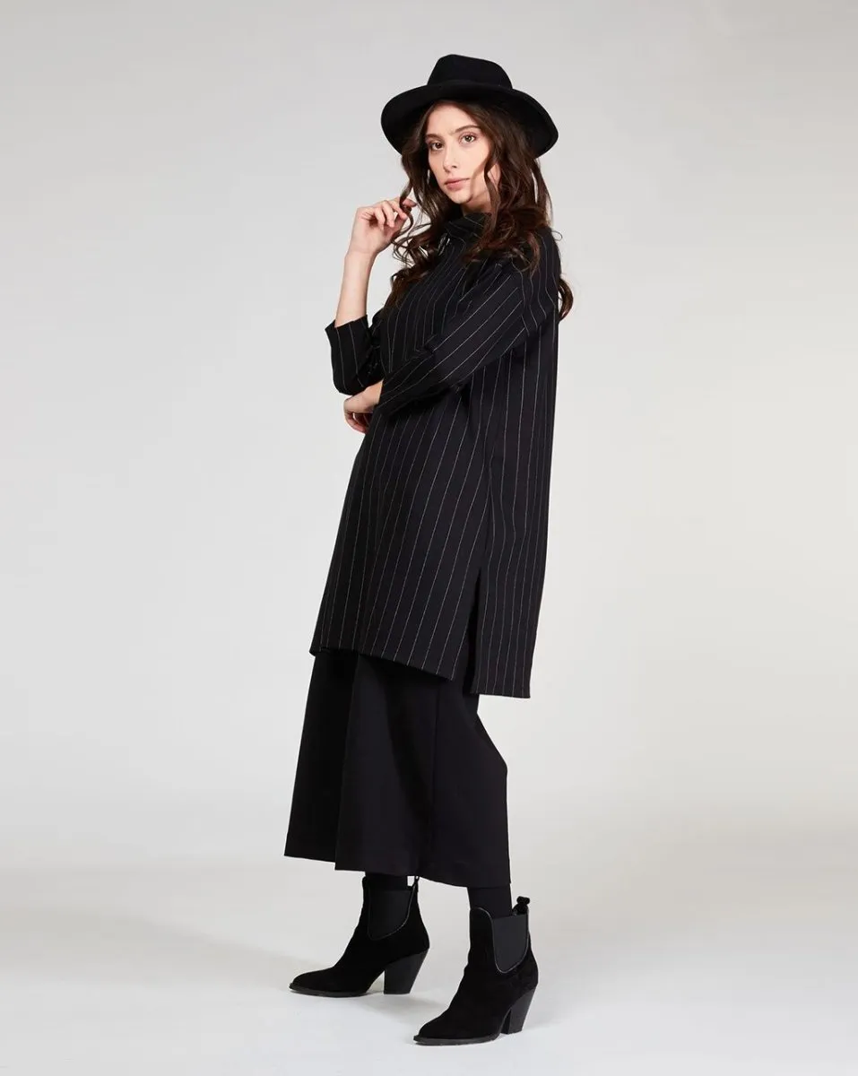 Pleated Wide Leg Trousers