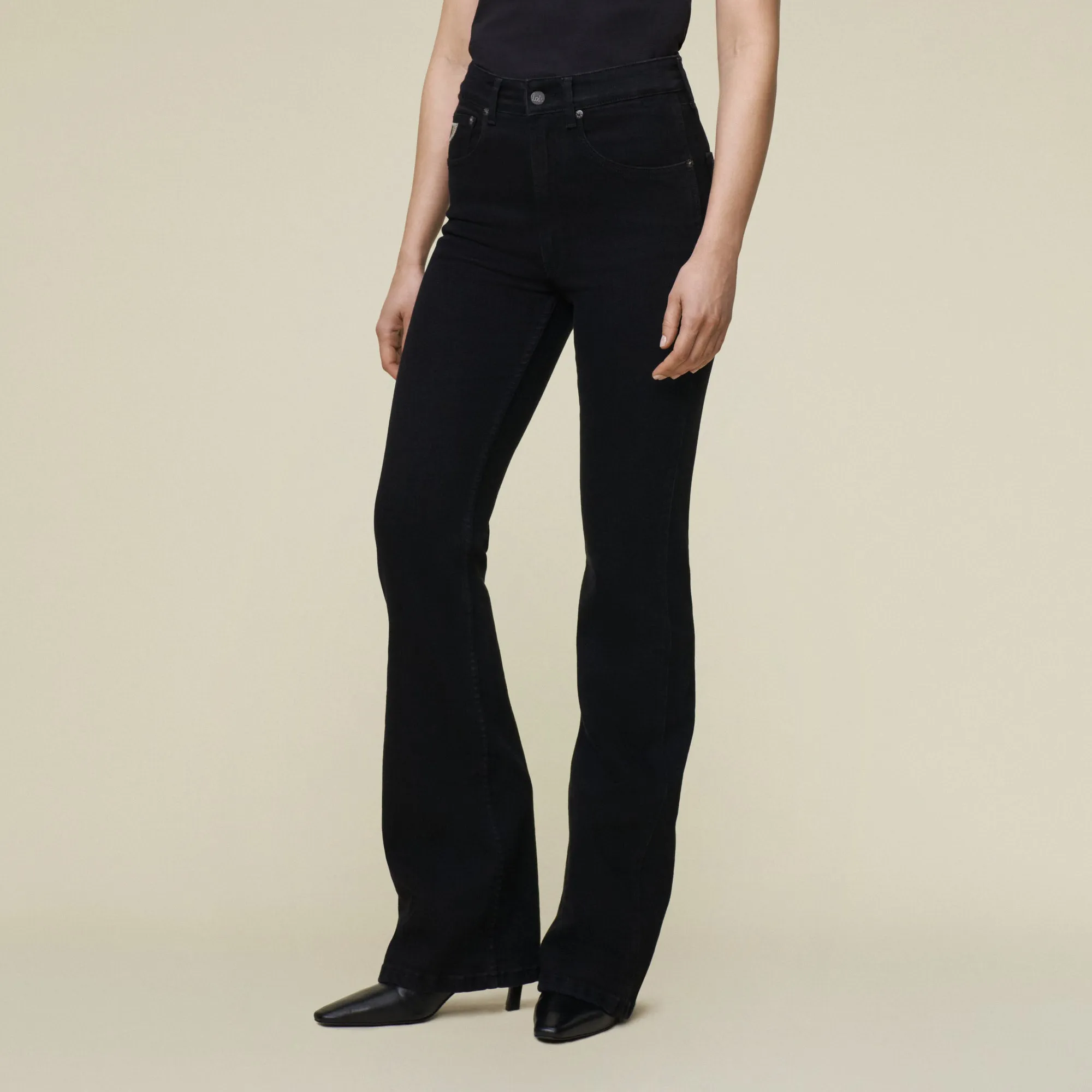 Riley The Black Caspar - High Rise Flare