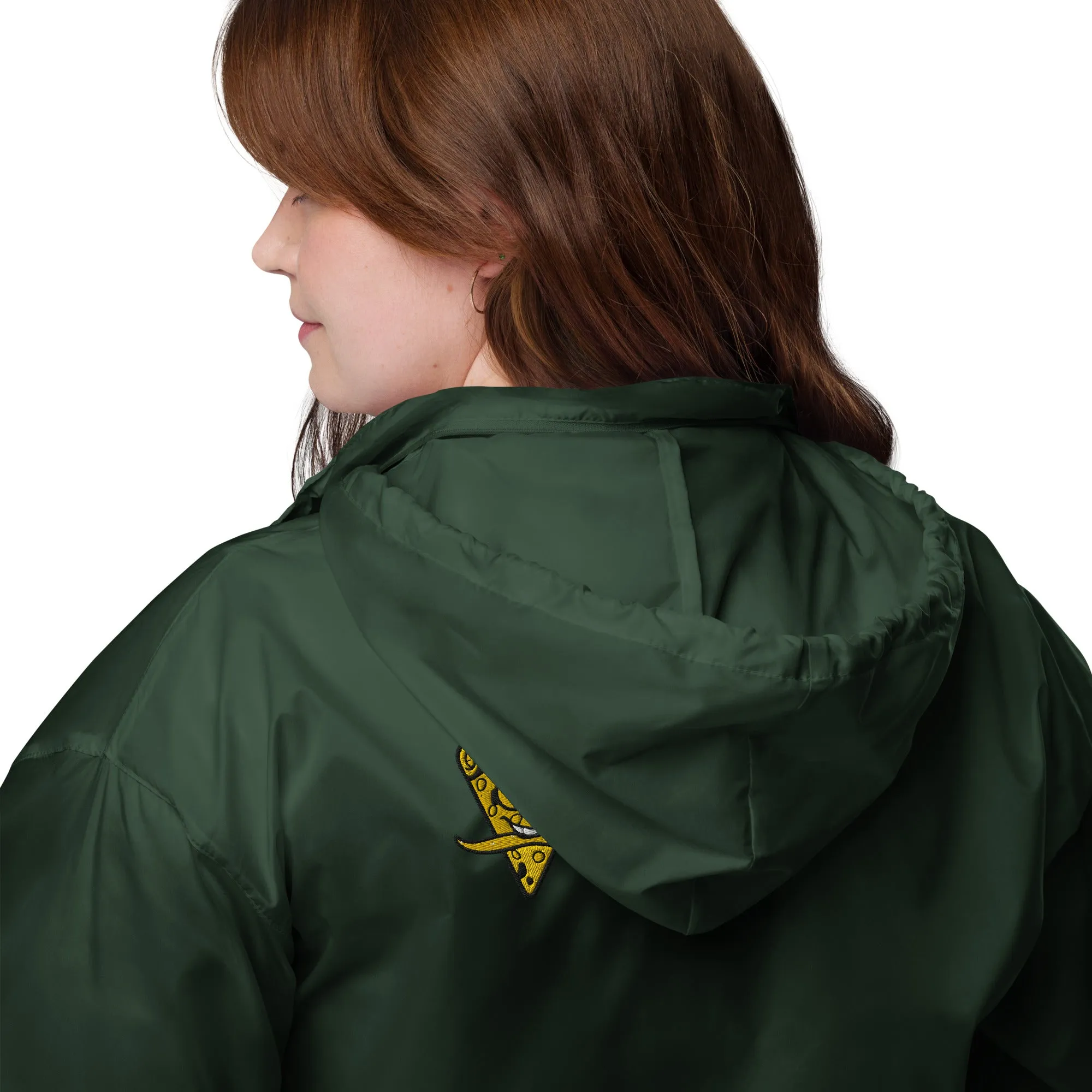 SorryMadre | Embroidered  Windbreaker | Pizza