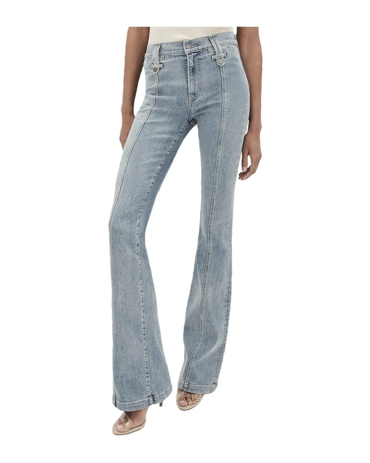 Veronica Beard Beverly Skinny Flare Leg Jeans