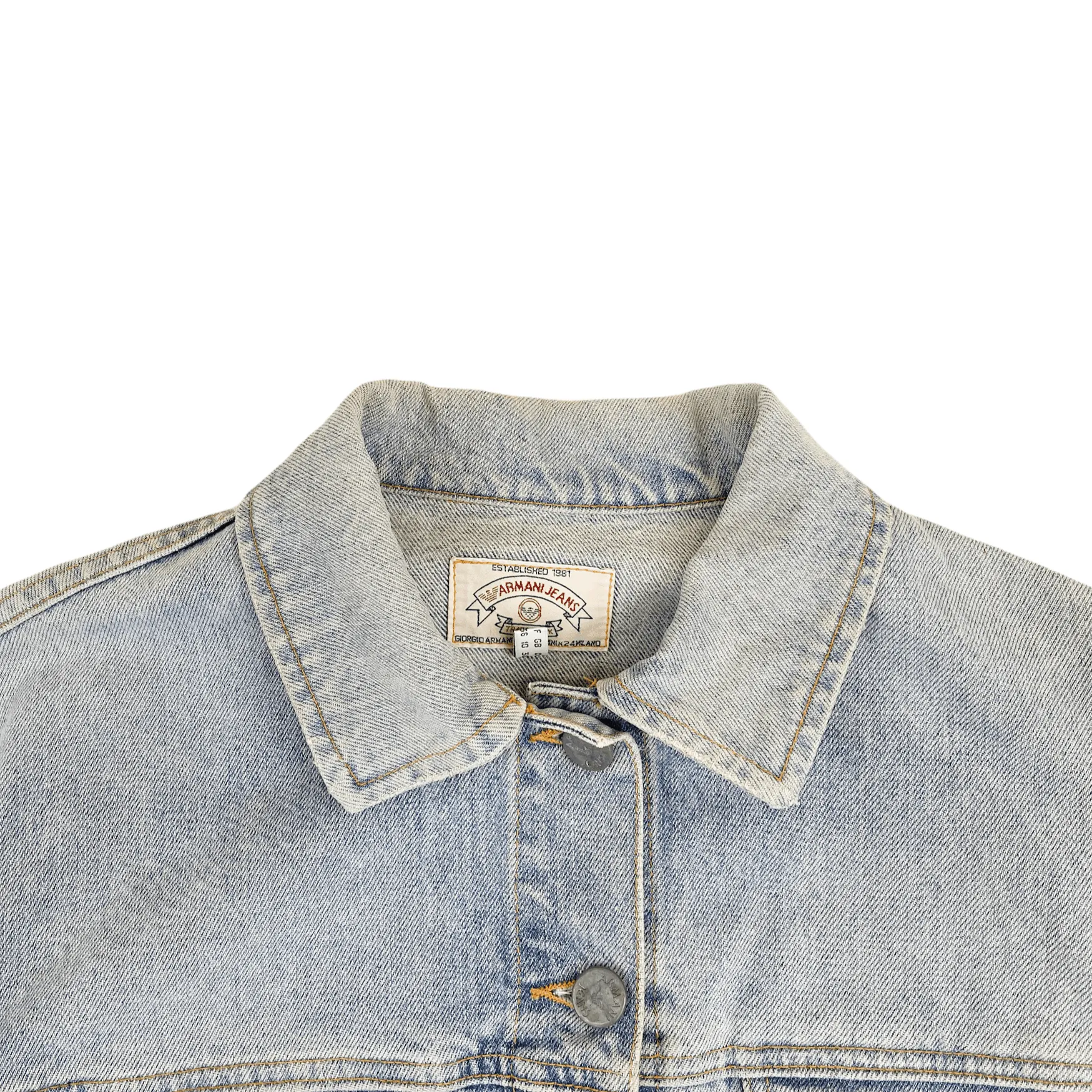 Vintage Armani Denim Jacket (M)