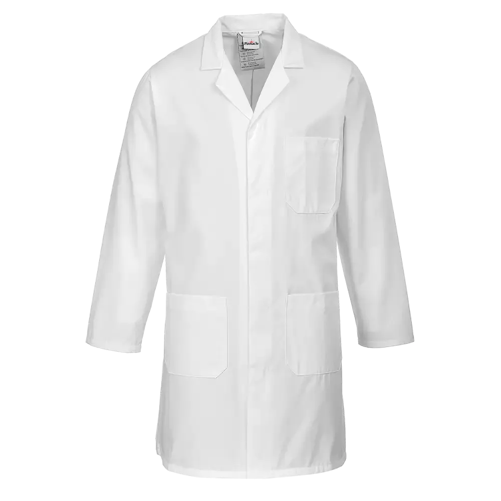 White Dust Coat Long Sleeve