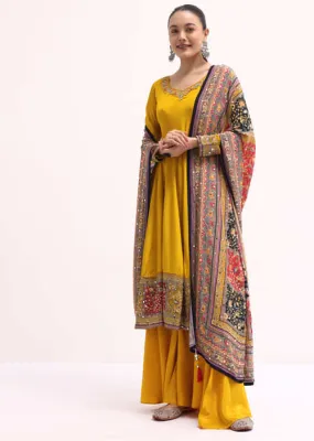 Women's Designer Party Wear Jaykara Heavy Roman Silk Salwar Suit